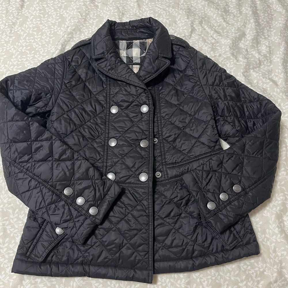 SOLD Burberry quilt jacket 6Y